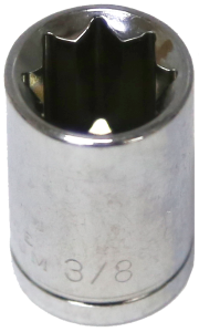 3/8 Inch 1/4 Inch Drive 8 Point Standard Socket