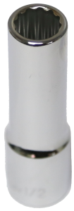 1/2" 1/2" Drive 12 Point Deep Socket