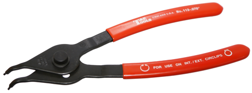 [159-113] Convertible 45deg.Circlip Pliers 200mm .070 Inch