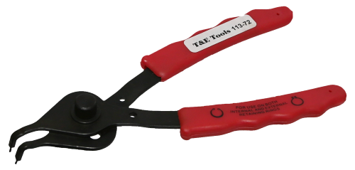 Convertible 72 Degree Circlip Pliers 200mm .070 Inch