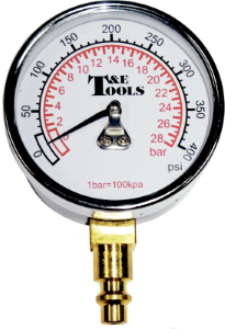 2.1/2 Inch 400psi Gauge For Automatic Transmission Tester