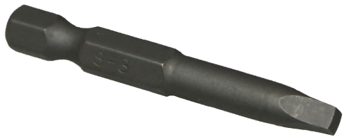 #3 Robinson Square 1/4" Hex Bit 50mm Long