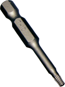 [159-30462] T10 Torx 1/4" Hex Bit 50mm Long