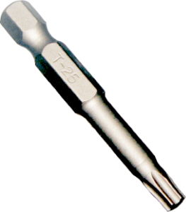 [159-30465] T25 Torx 1/4" Hex Bit 50mm Long