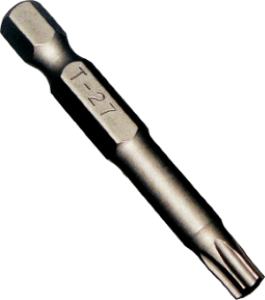 [159-30466] T27 Torx 1/4" Hex Bit 50mm Long