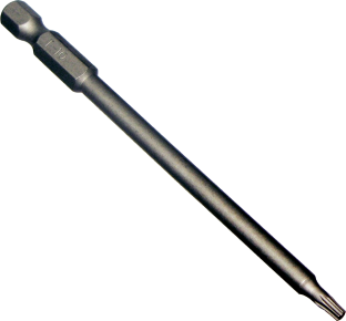 [159-30472] T10 Torx 1/4" Hex Bit 100mm Long