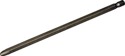 #3 Phillips 1/4" Hex Bit 150mm Long