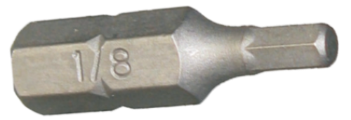 [159-30604] 1/8" 1/4" In-hex Insert Bit
