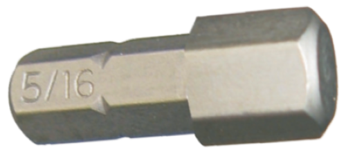[159-30610] 5/16" 1/4" In-hex Insert Bit 25mm Long