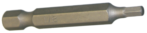 [159-30615] 1/8" In-hex 1/4" Hex Bit 50mm Long