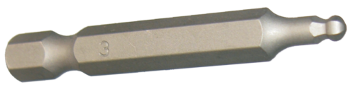 [159-30823] 3mm Ball In-hex 1/4" Hex Bit 50mm Long