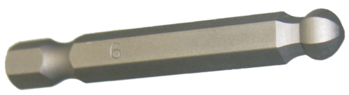[159-30826] 6mm Ball In-hex 1/4" Hex Bit 50mm Long