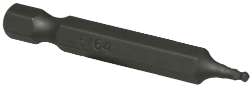5/64 Inch Ball In-hex 1/4 Inch Hex Bit 50mm Long