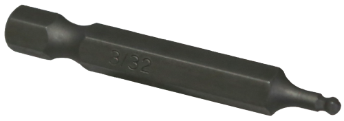 [159-30921] 3/32" Ball In-hex 1/4" Hex Bit 50mm Long
