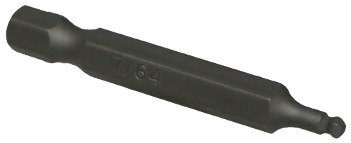 [159-30922] 7/64" Ball In-hex 1/4" Hex Bit 50mm Long
