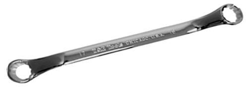 [159-43436] 1.1/16" 1.1/8" D/Ended Ring Long Wrench