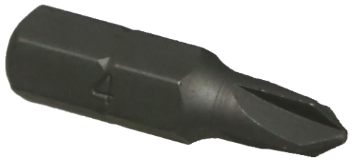 #4 Torq-Set 1/4" Hex Bit 25mm Long