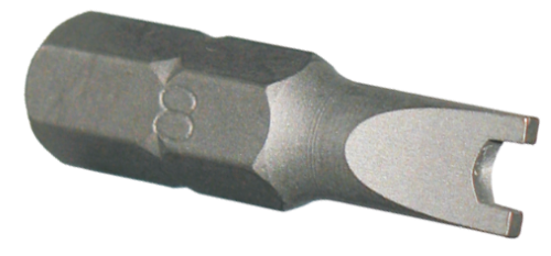 #8 Snake Eyes 14" Hex Bit 25mm Long