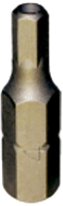 4mm Tamper In-hex 1/4 Inch Hex Bit 25mm L