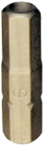 6mm Tamper In-hex 1/4 Inch Hex Bit 25mm L