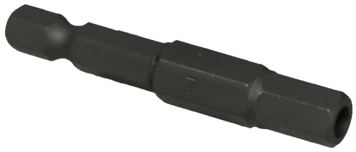 7mm Tamper In-hex 1/4 Inch Hex Bit 50mm L