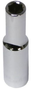 6mm 1/4" Drive 6 Point Deep Socket