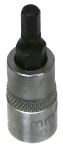 4mm 1/4 Inch Drive In-hex Socket