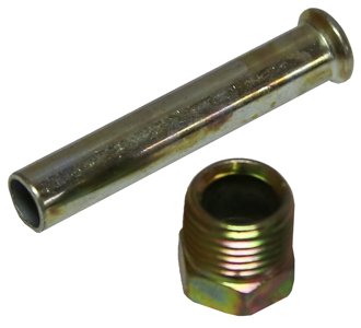 [159-72304] Straight Tubing With 3/8" Flare Nut
