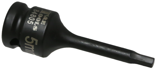 5mm 1/2 Inch Drive Deep In-hex Impact Socket 78mm Long