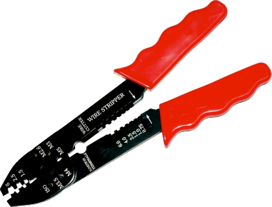[159-138] 8.3/4" Non Insulated Wire Crimper & Stripper