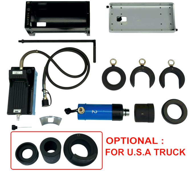 [59E-A1170] Truck Torque Rod Bush Remove/Install All Set