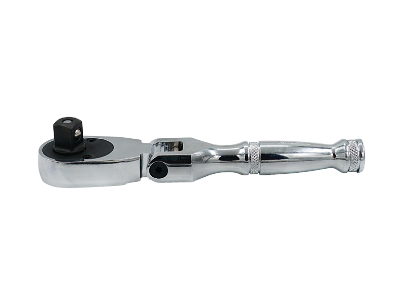 3/8 Inch Drive x 108T Flex-Head Stubby Ratchet