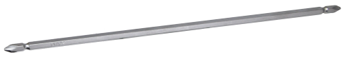 #2 Phillips D/Ended 1/4" Hex Bit 300mm Lo