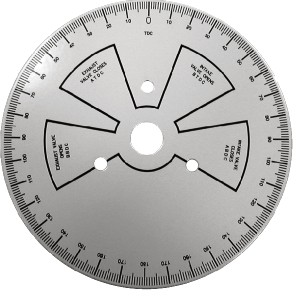 [159-4096] TDC Timing Degree Wheel