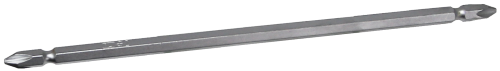 #2 Phillips D/Ended 1/4" Hex Bit 200mm Lo