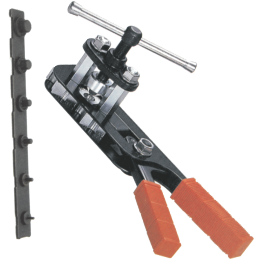 [159-FT220] Deluxe Double Flaring Tool 3/16" To 5/8" Including 6 In 1 Adaptor