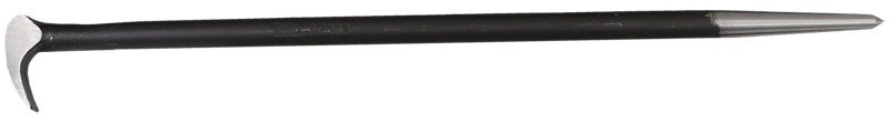 [159-J7103] 9/16 Inch 16 Inch Roll Head Pry Bar