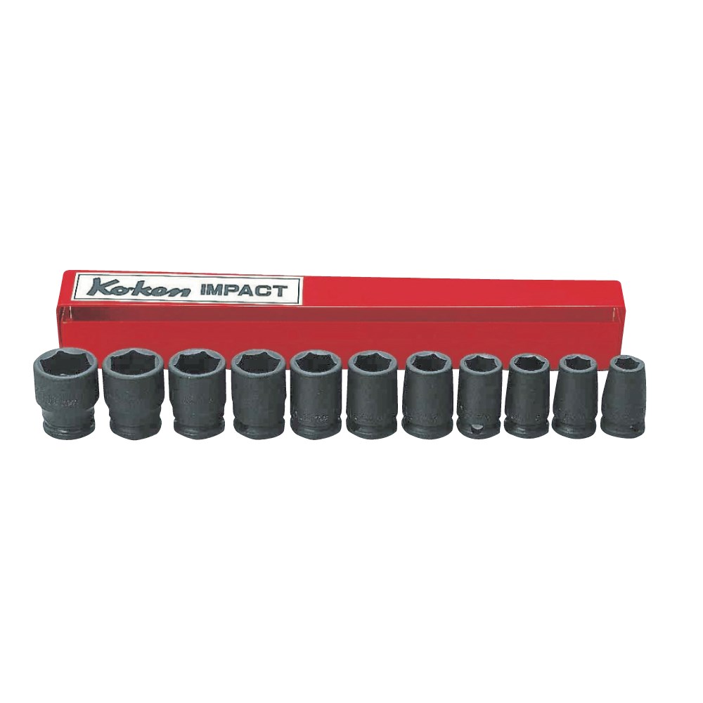 Impact Socket Set 3/8 Inch Drive 9-19mm (11PCS) KO13241m