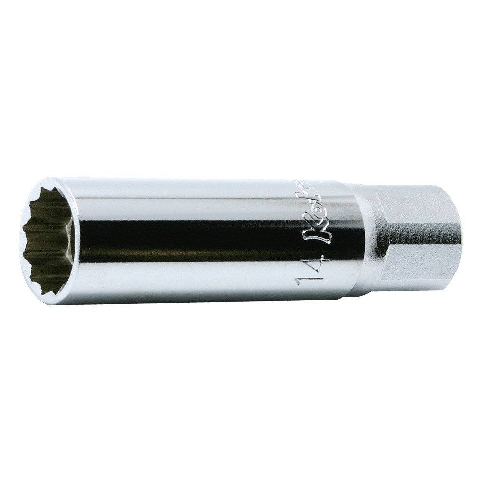 Socket Sparkplug With Magnet 14mm 12 Point