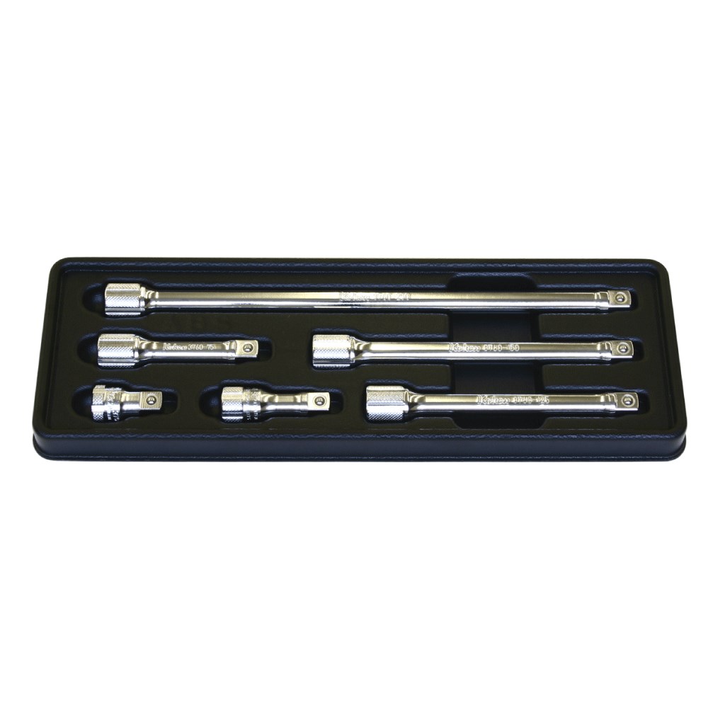 Extension Set 3/8 Inch Drive 6pcs 32mm-250mm