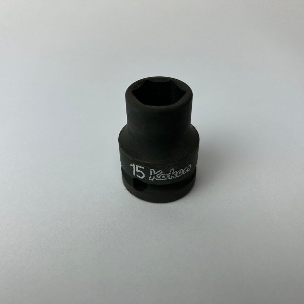 [160-KOZ14401M15] Z14401M15 1/2" Drive Thin Wall (impact Socket 15MM KOZ14401M15
