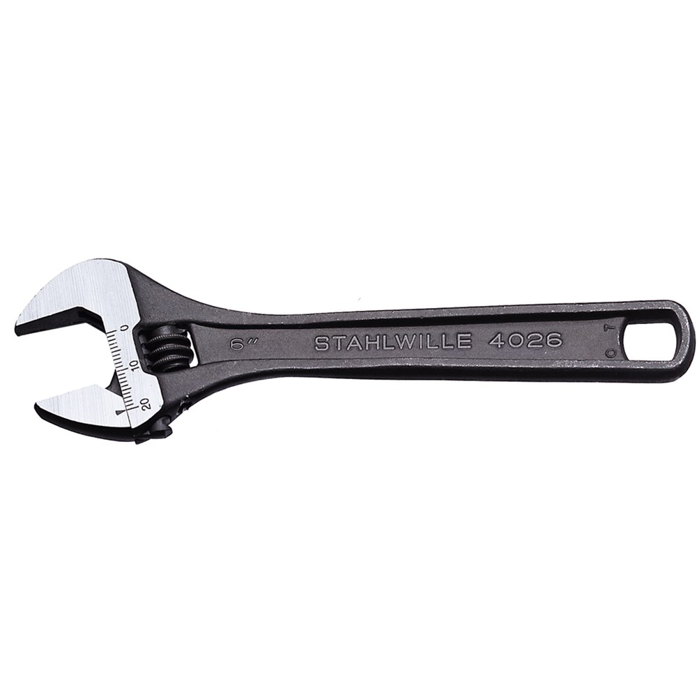 Wrench Adjustable 150mm (6 Inch) Gunmetal Finish - 40260006 SW4026 6