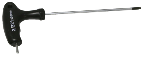 [159-M1206] 3/32" T-Handle Ball Hex Key