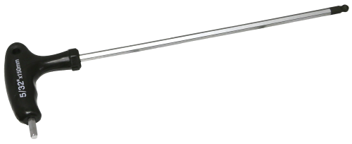 [159-M1210] 5/32" T-Handle Ball Hex Key