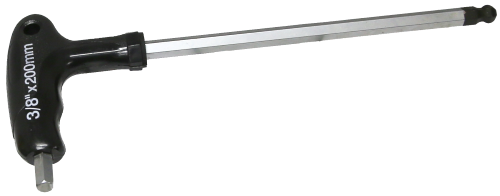 [159-M1224] 3/8" T-Handle Ball Hex Key
