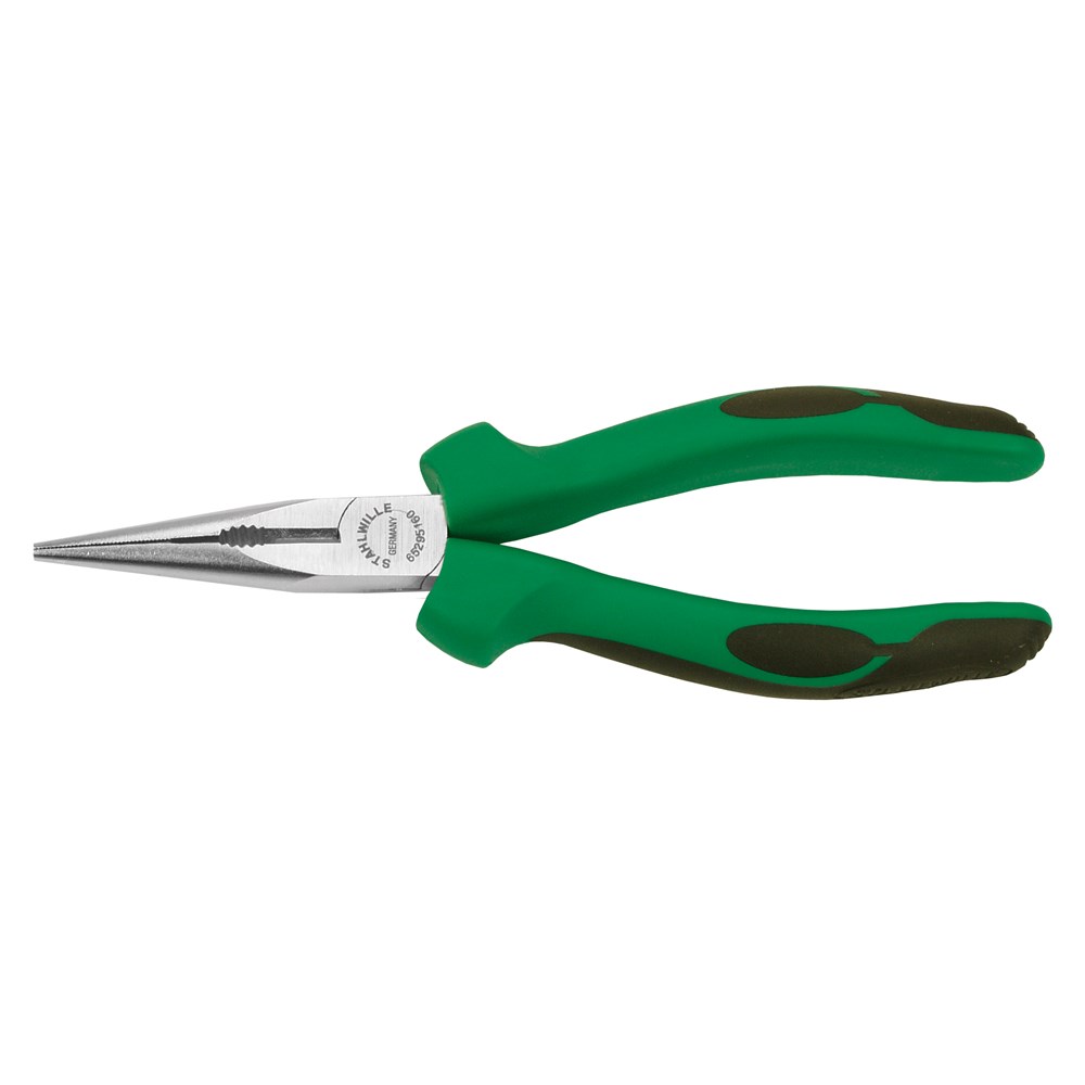 Pliers Snipe Nose With Cutter 160mm Multi Component Handles-65295160 SW6529 5 160