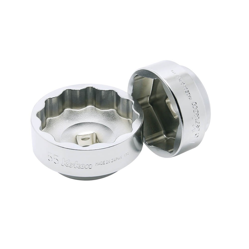 REAR WHEEL NUT SOCKET 1/2 Inch Drive X 55 12 Point KO4405M-DU55