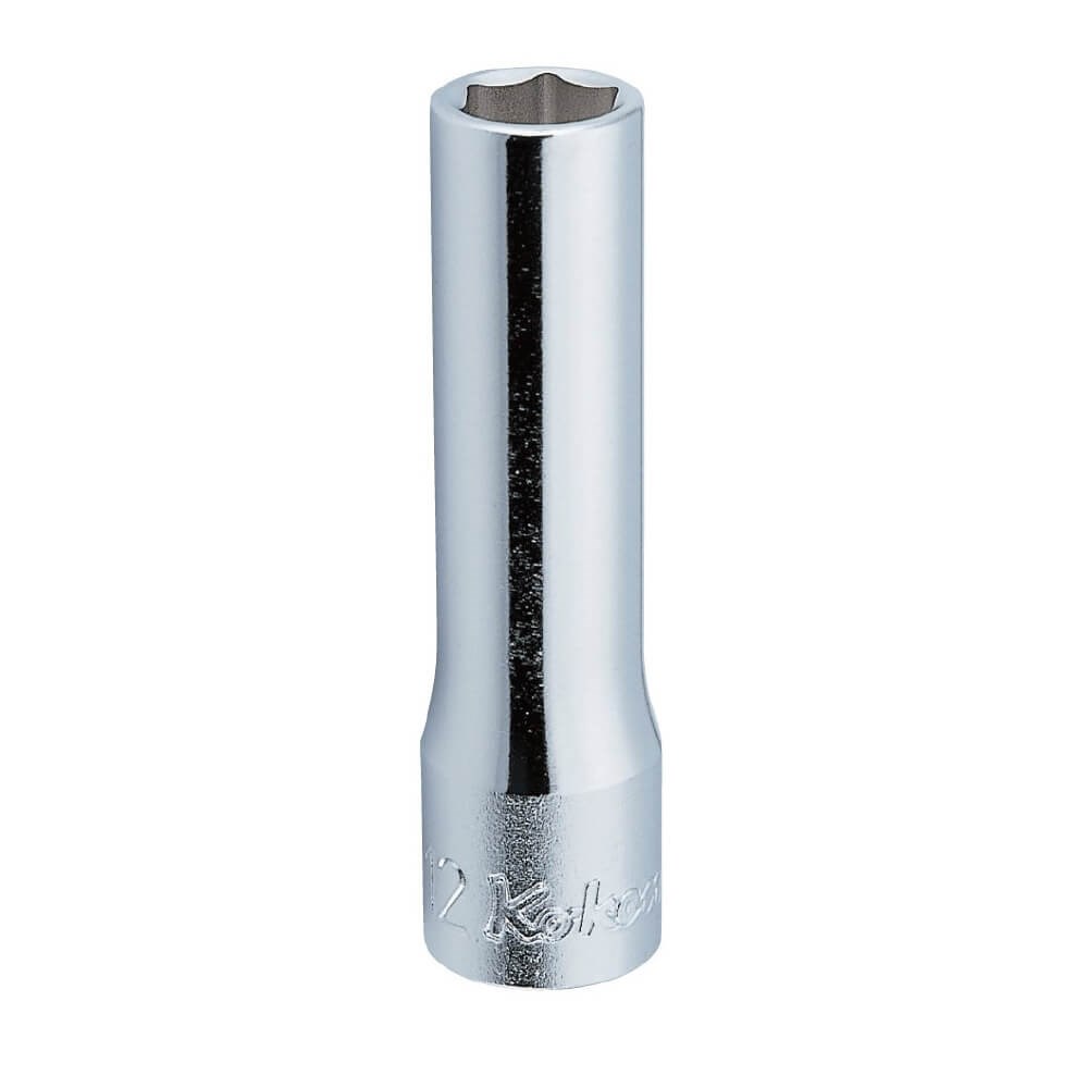 Ko-Ken 1/2 Inch Drive Deep Socket 6 Point 10 Piece Kit - 11mm - 23mm