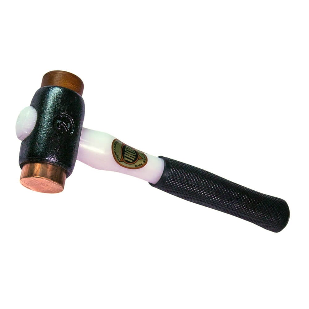 Thor 775G Copper/Rawhide 32mm Hammer with Plastic Handle - TH210PH