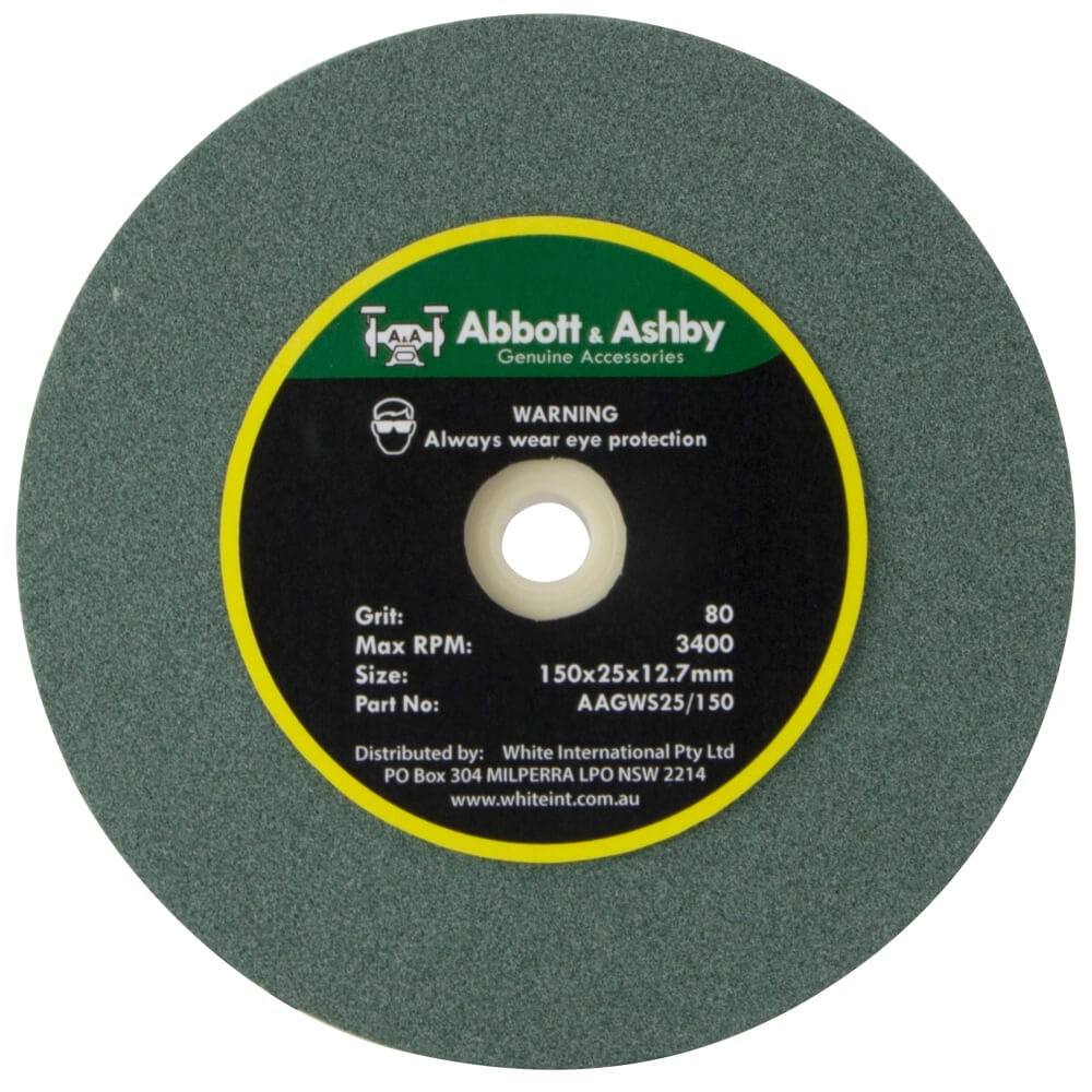 [160-AAGWS25/200] WHEEL GRINDING SILICONE CARBIDE 25X200X80GRIT